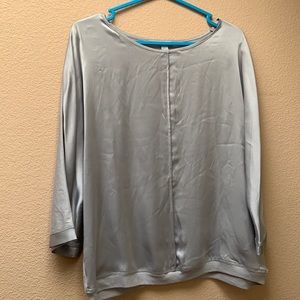 Jigsaw grey blouse
